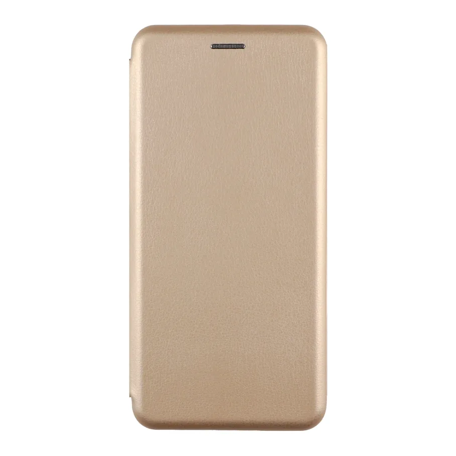 Чехол-книжка кожа для Samsung Galaxy A06, цвет золотой
