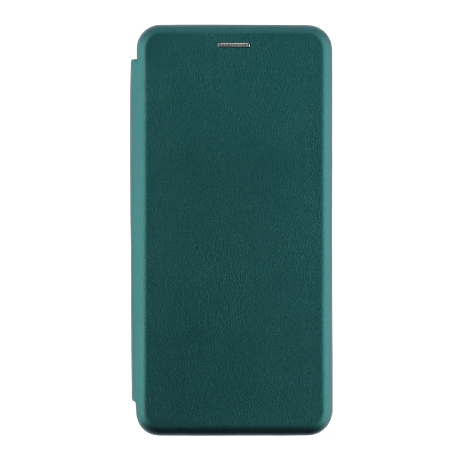 Чехол-книжка кожа для Samsung Galaxy A06 (A065), цвет зеленый