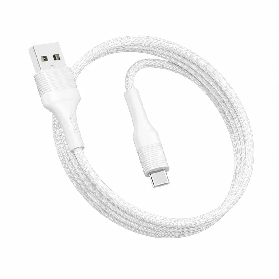 USB Ridea RC-ST9 Weave ST Type-C 3A Белый