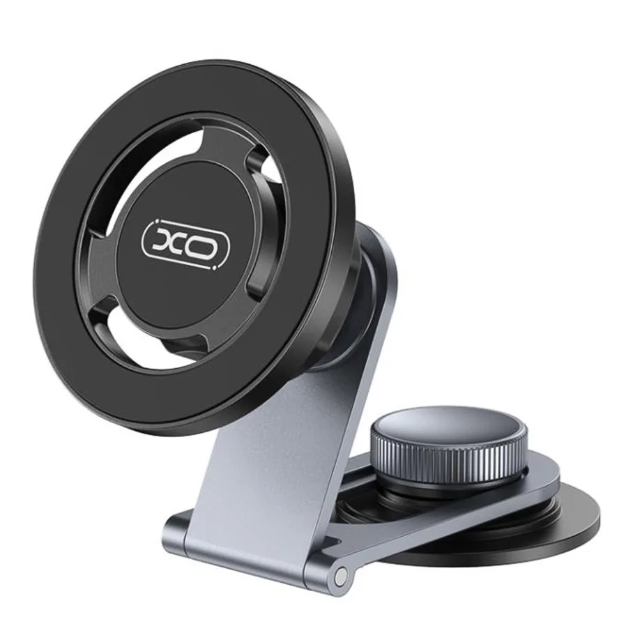 Автодержатель XO C147 Magnetic Ring, цвет черно-серый