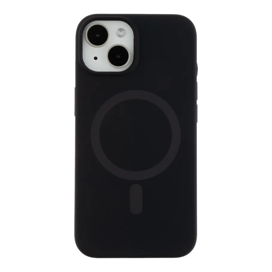 Чехол Glow Silicone Case with Magsafe для iPhone 14 Black