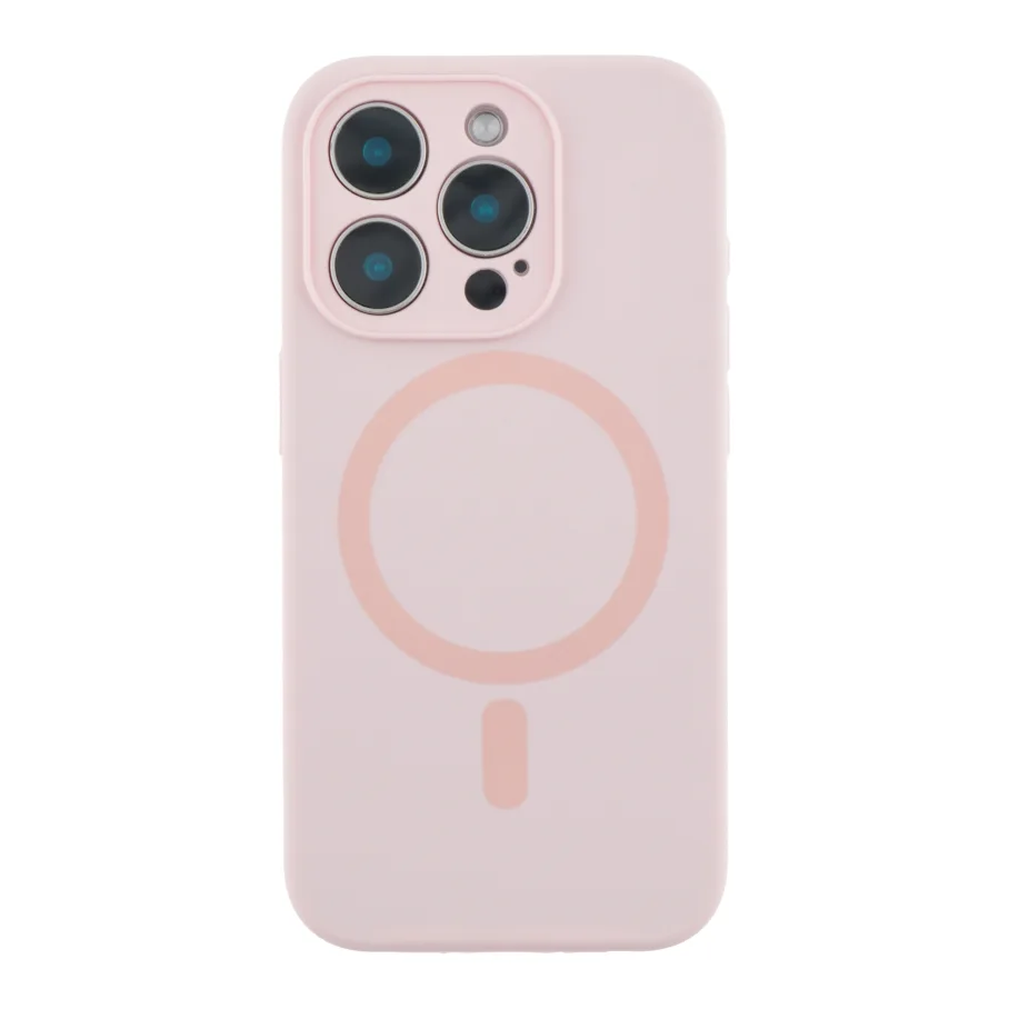Чехол для iPhone 12 Pro Max с MagSafe, цвет розовый