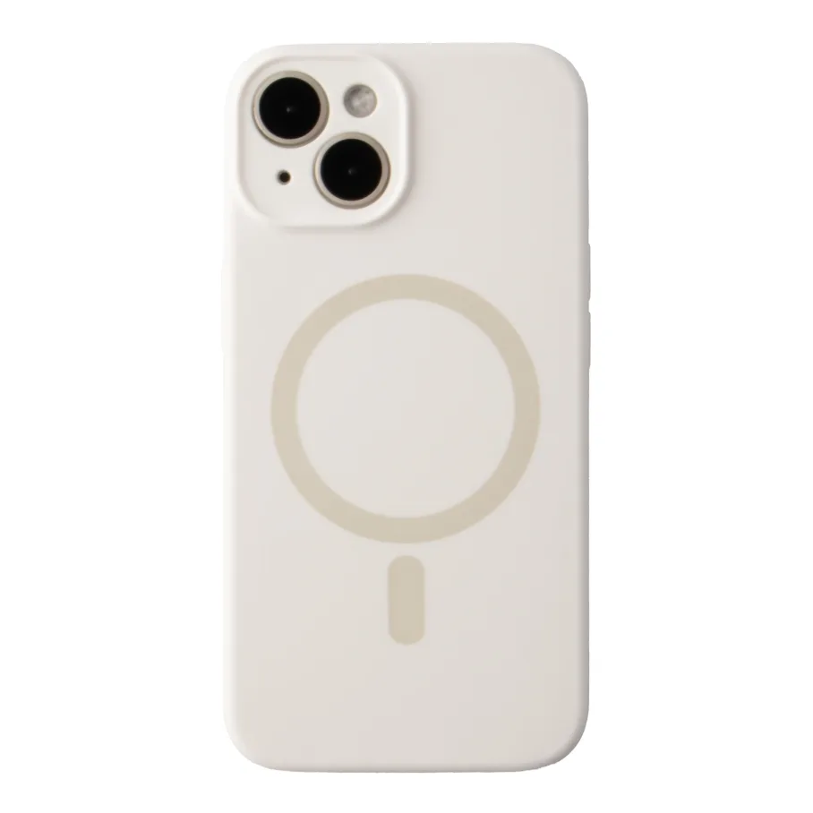Чехол для iPhone 14 с MagSafe, цвет белый