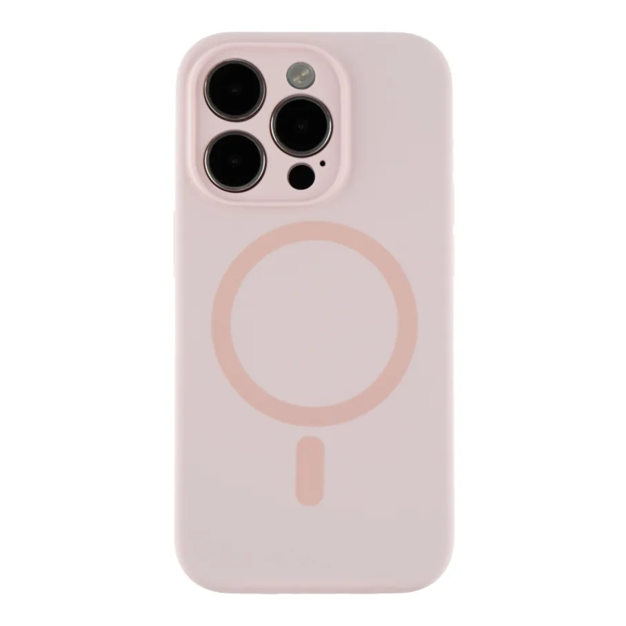 Чехол для iPhone 14 Pro с MagSafe, цвет розовый