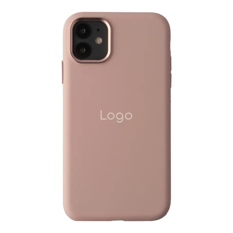 Чехол для iPhone 11, цвет розовый песок