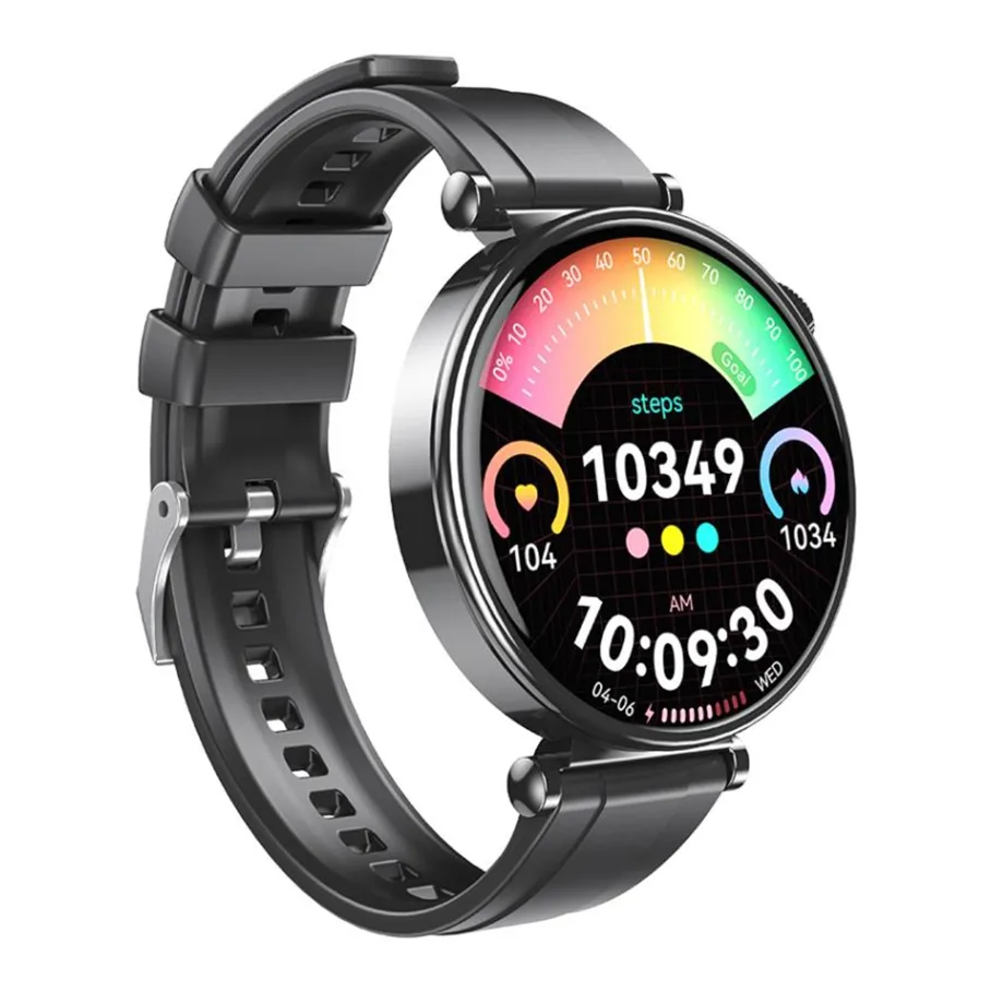 Смарт Часы XO GT4 mini AMOLED, цвет черный