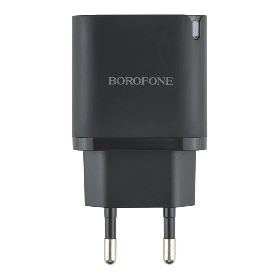 Сетевое Зарядное Устройство Borofone BA83A 1USB-C/1USB PD/QC 20W, цвет черный
