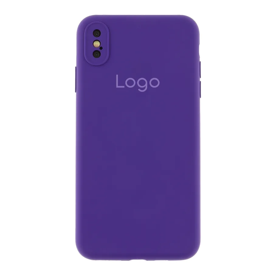 Чехол для iPhone Xs Max, цвет фиолетовый