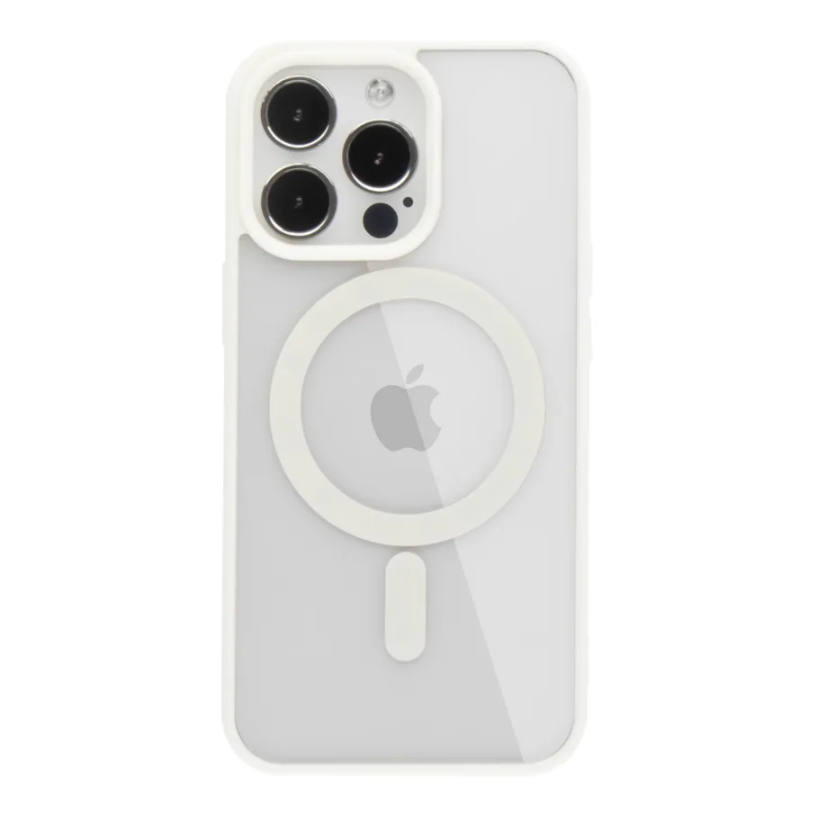Чехол для iPhone 12 Pro Max с MagSafe, цвет белый