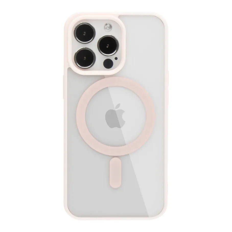 Чехол для iPhone 12 Pro Max с MagSafe, цвет розовый