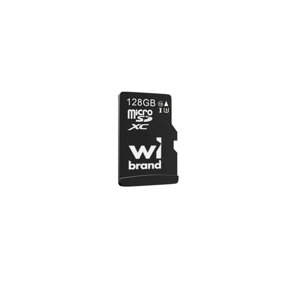 Карта Памяти Wibrand MicroSDHC 128gb UHS-1 U3 10 Class Черный