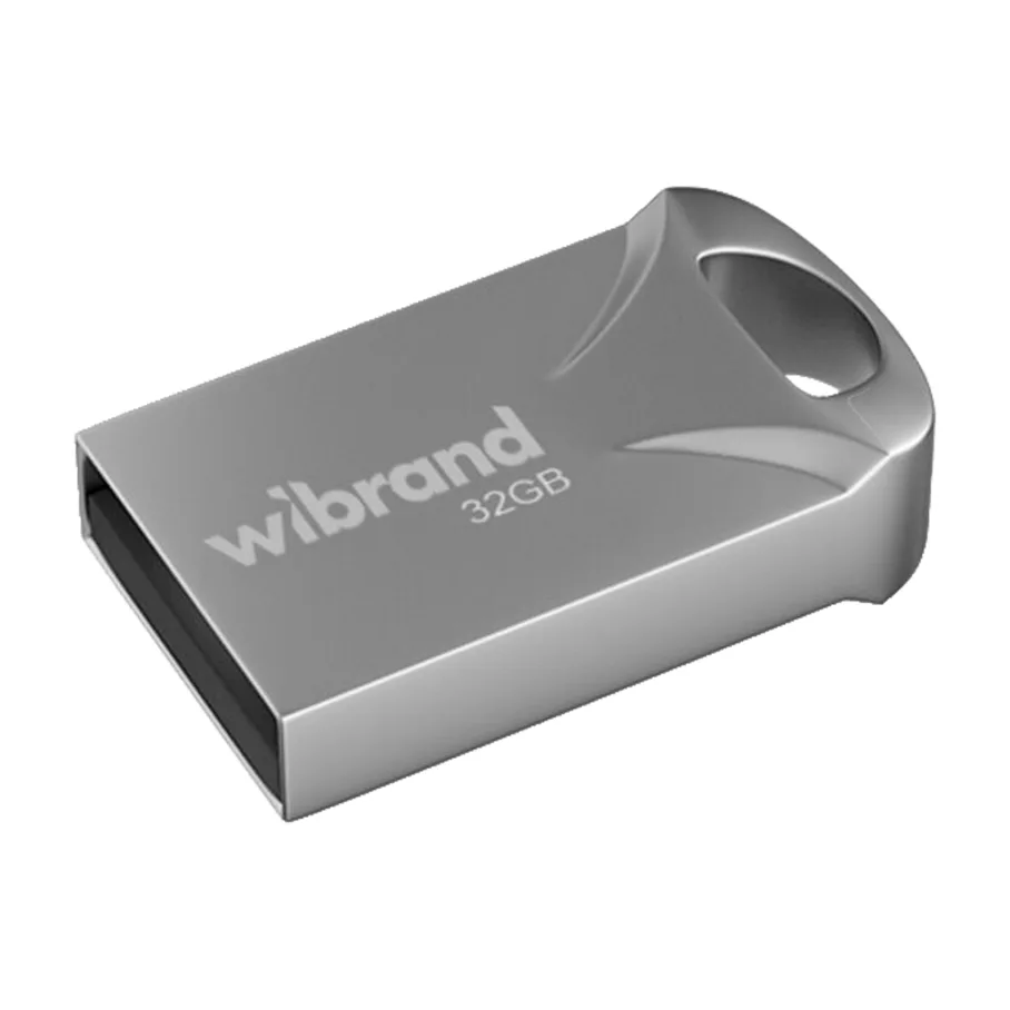 USB Flash Drive Wibrand 32gb Hawk, цвет серебристый