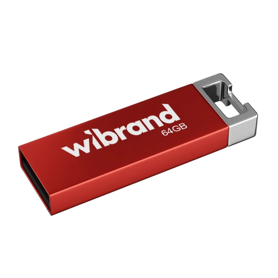 USB Flash Drive Wibrand 64gb, цвет красный