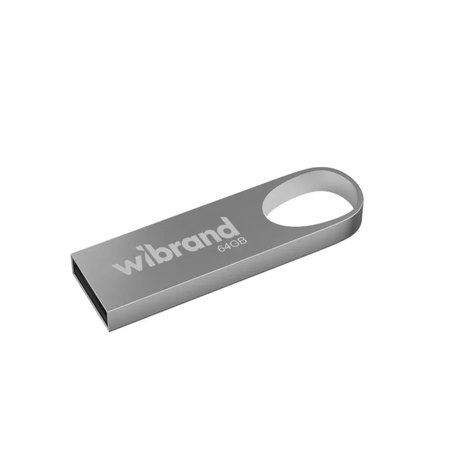 USB Flash Drive Wibrand 64gb Irbis, цвет серебряный