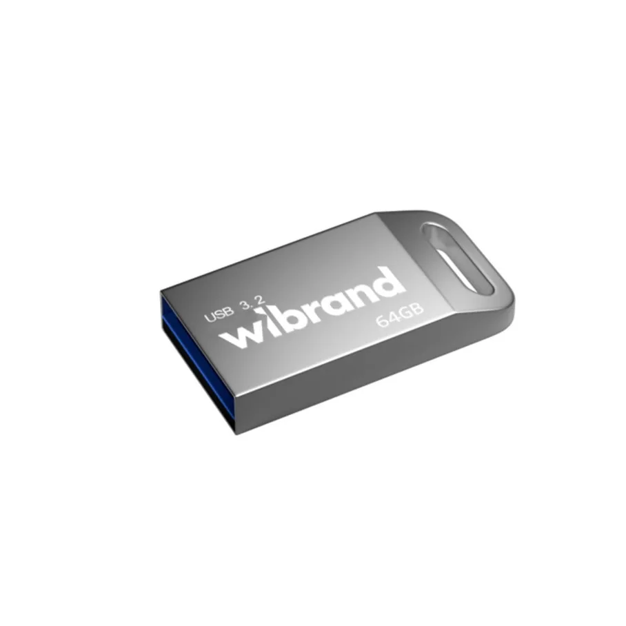 USB Flash Drive 3.2 Wibrand 64gb Ant Gen1, цвет серебристый