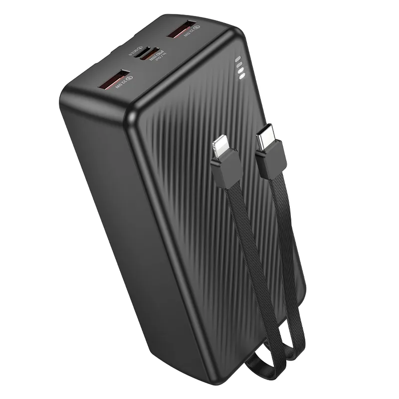 Power Bank Borofone BJ57B Graceful 22.5W+PD20W with cable 30000 mAh Черный