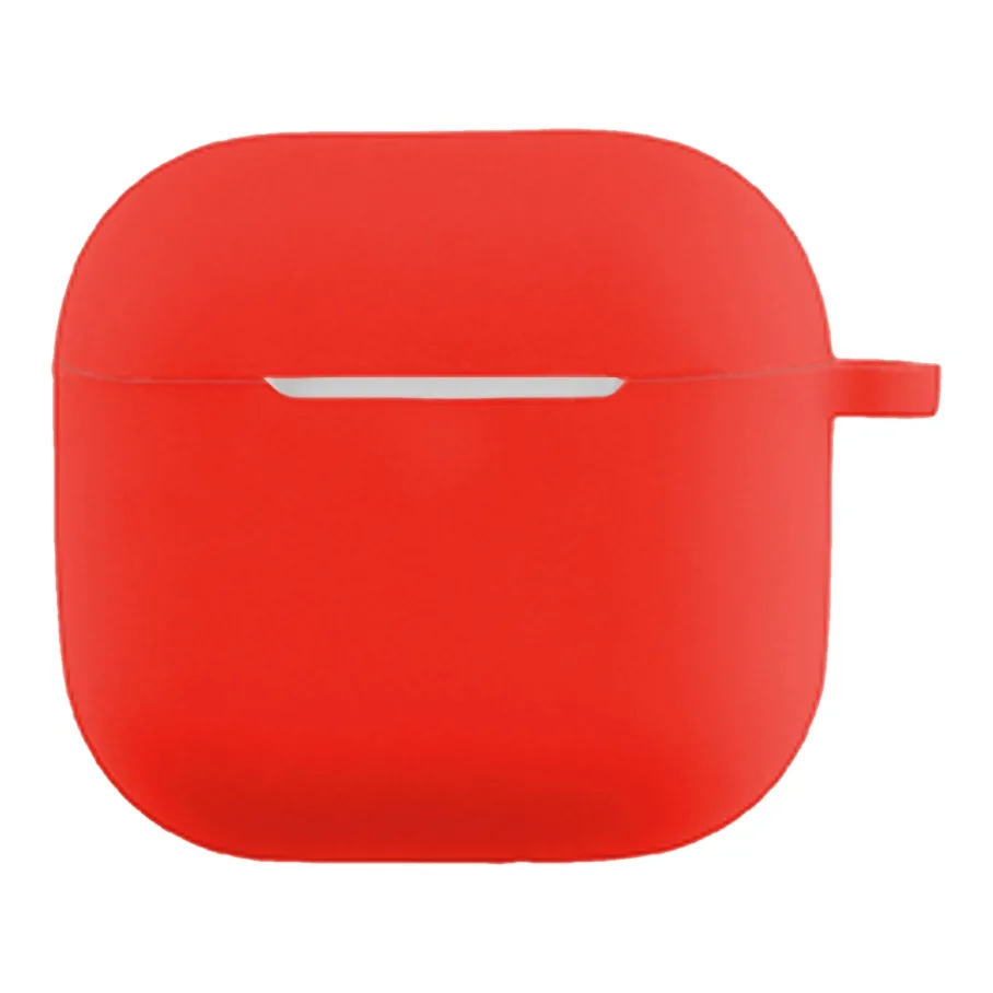 Футляр с крючком для AirPods 4, цвет красный