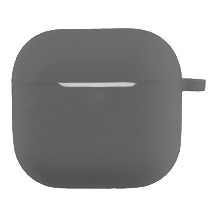 Футляр с крючком для AirPods 4, цвет темно-серый