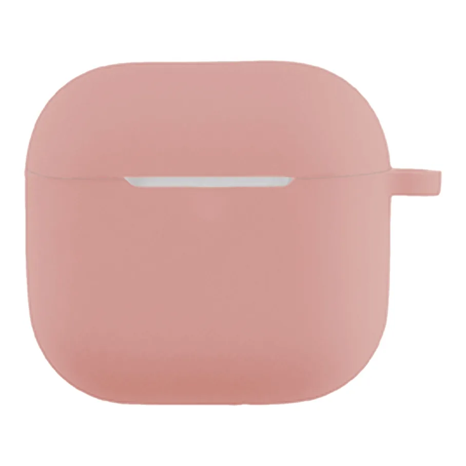Футляр с крючком для AirPods 4, цвет розовый песок
