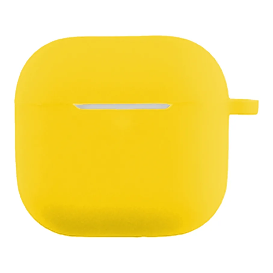 Футляр Silicone Case с крючком для Airpods 5/4 50.Canary yellow