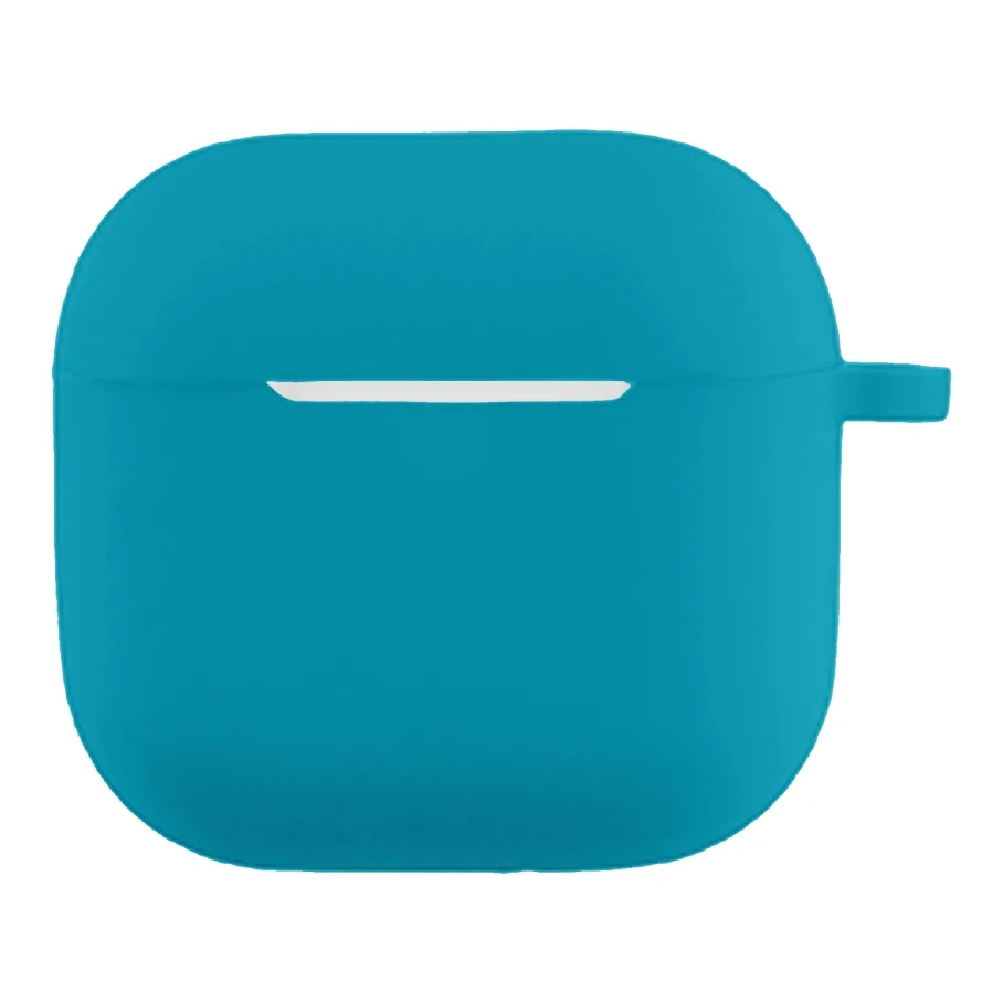 Футляр Silicone Case с крючком для Airpods 5/4 91.Eastern Blue, цвет синий