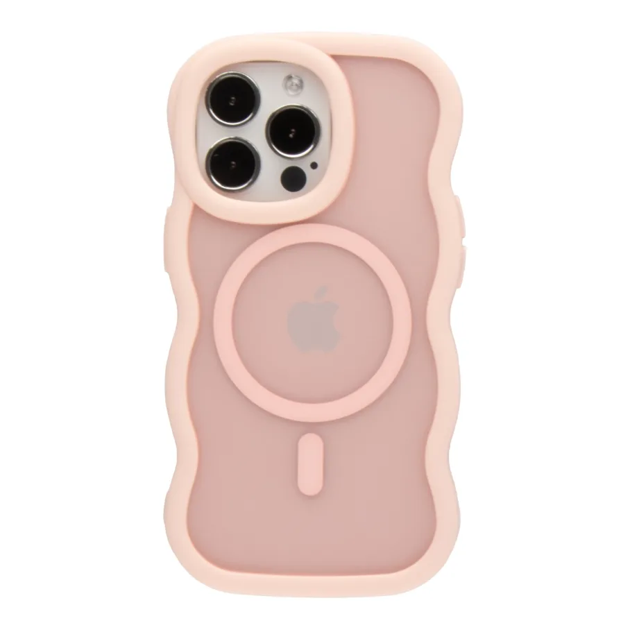Чехол для iPhone 13 Pro Max с MagSafe, цвет розовый