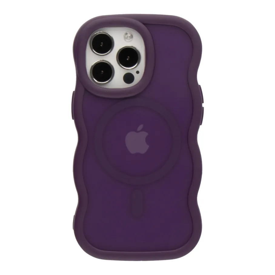 Чехол для iPhone 13 Pro Max с MagSafe, цвет фиолетовый