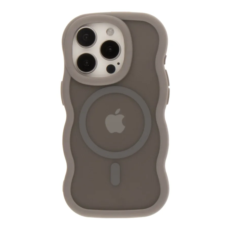 Чехол для iPhone 12/12 Pro с MagSafe, цвет серый
