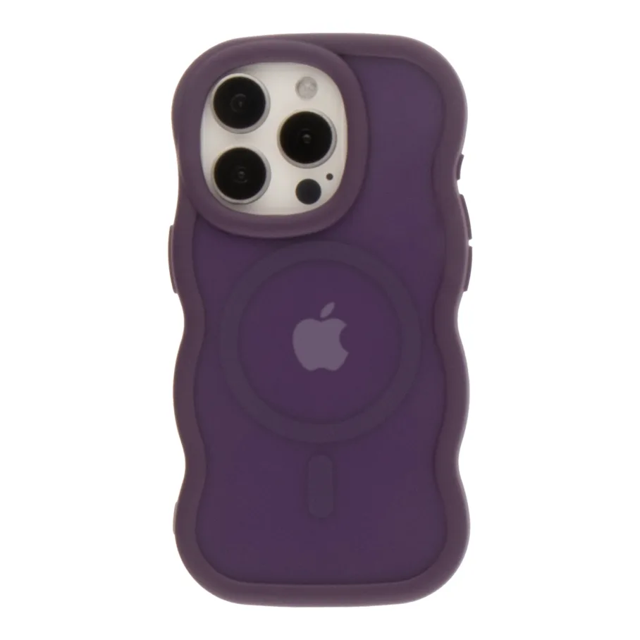 Чехол для iPhone 12/12 Pro с MagSafe, цвет фиолетовый