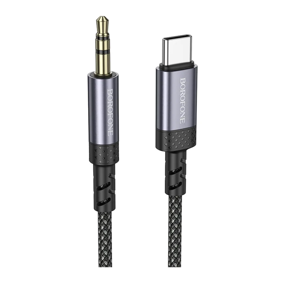 Aux Borofone BL24 Type-C Серый