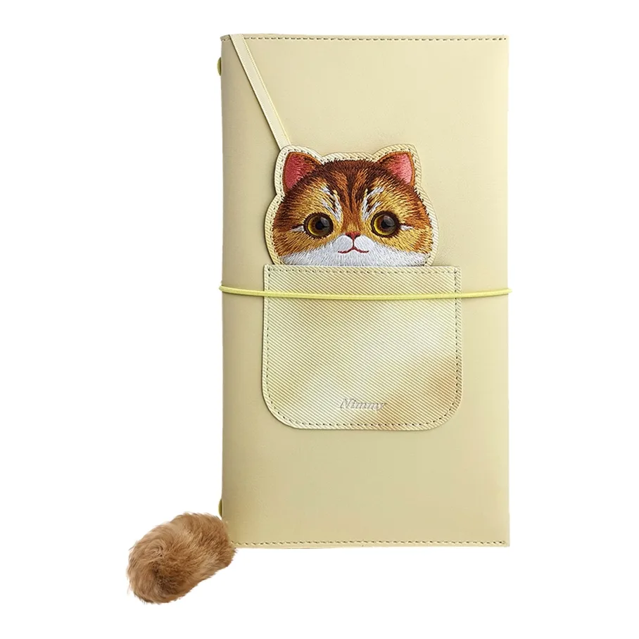Блокнот Nimmy Hand Book Combination, цвет золотой