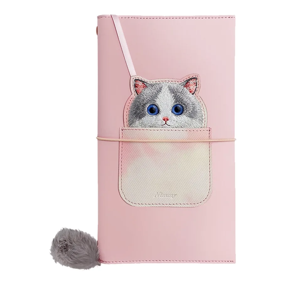 Блокнот Nimmy Hand Book Combination Ragdoll, цвет розовый