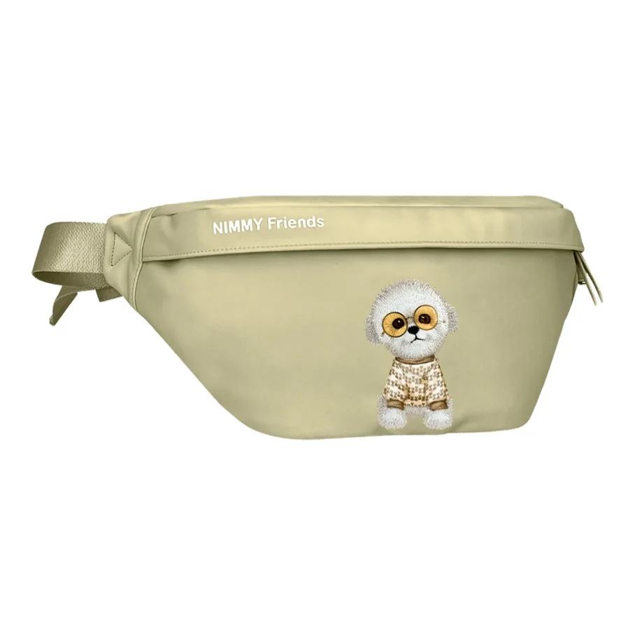 Сумка Nimmy Oblique Satchel Glasses, цвет белый