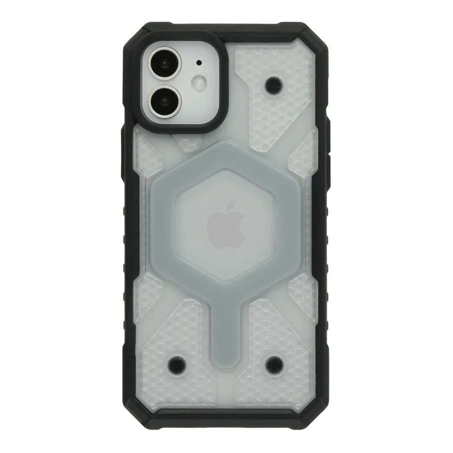 Чехол для iPhone 12/12 Pro, цвет прозрачный серый
