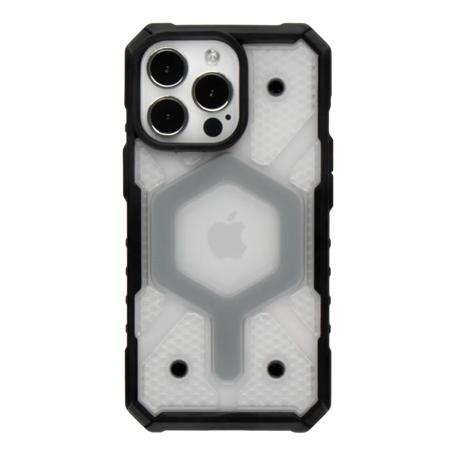 Чехол для iPhone 14 Pro, цвет прозрачный серый