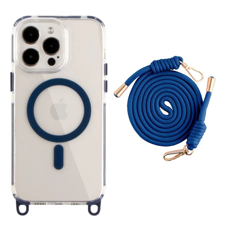 Чехол для iPhone 14 Pro с MagSafe, цвет индиго