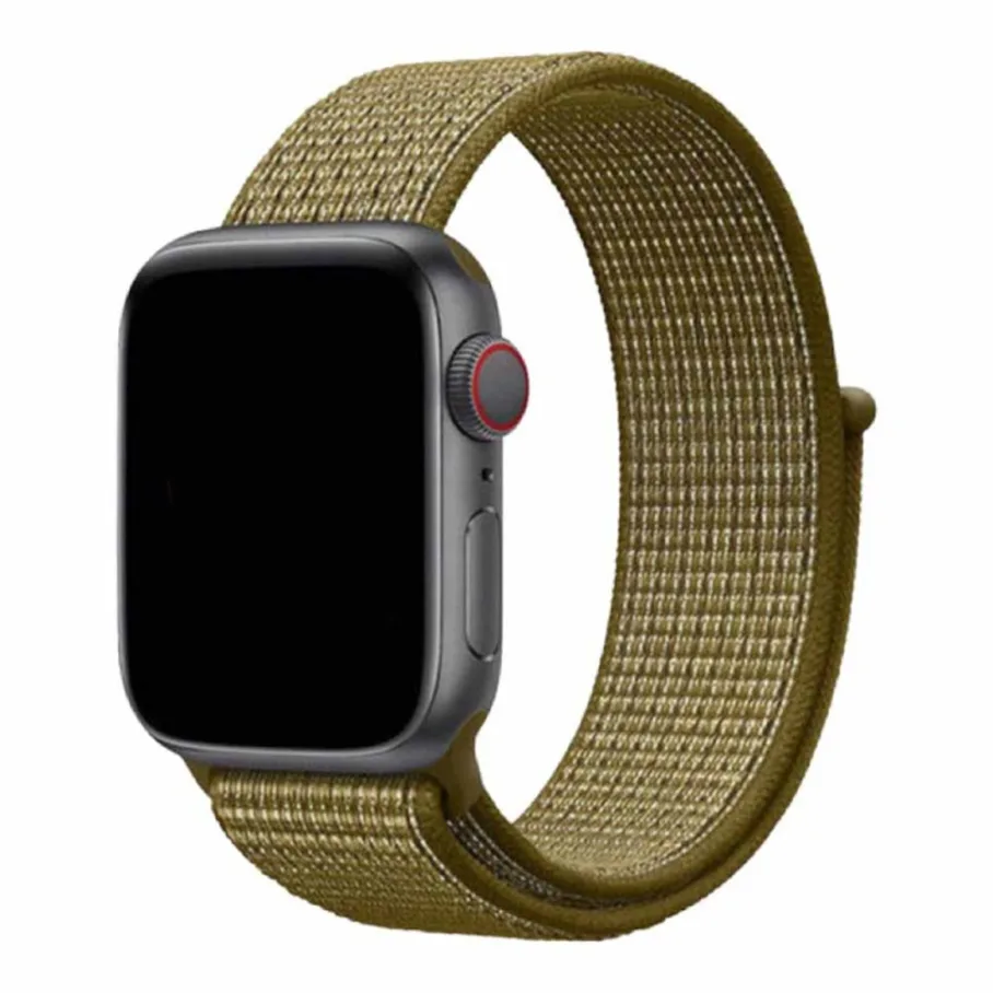 Ремешок для Apple Watch, 38/40/41 mm, цвет оливковый флейк