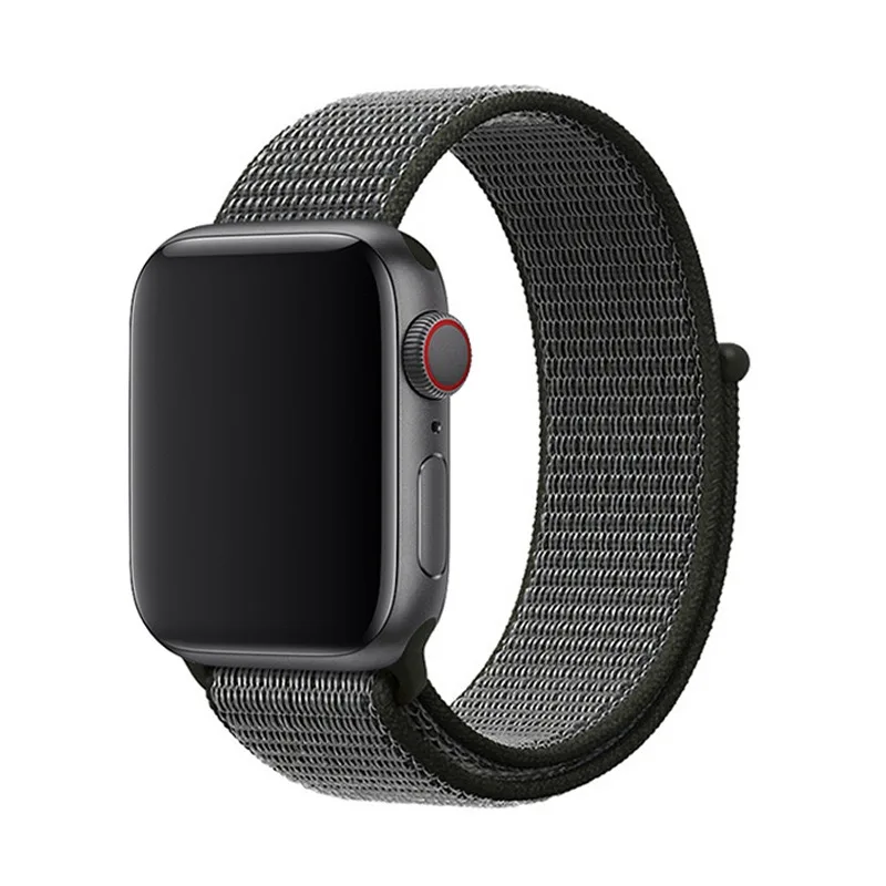 Ремешок для Apple Watch, 42/44/45/49 mm, цвет темно-оливковый