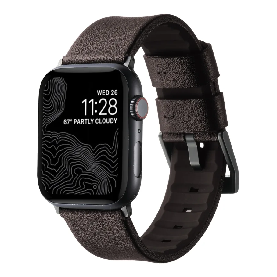 Ремешок для Apple Watch, 38/40/41 mm, цвет кофе черный