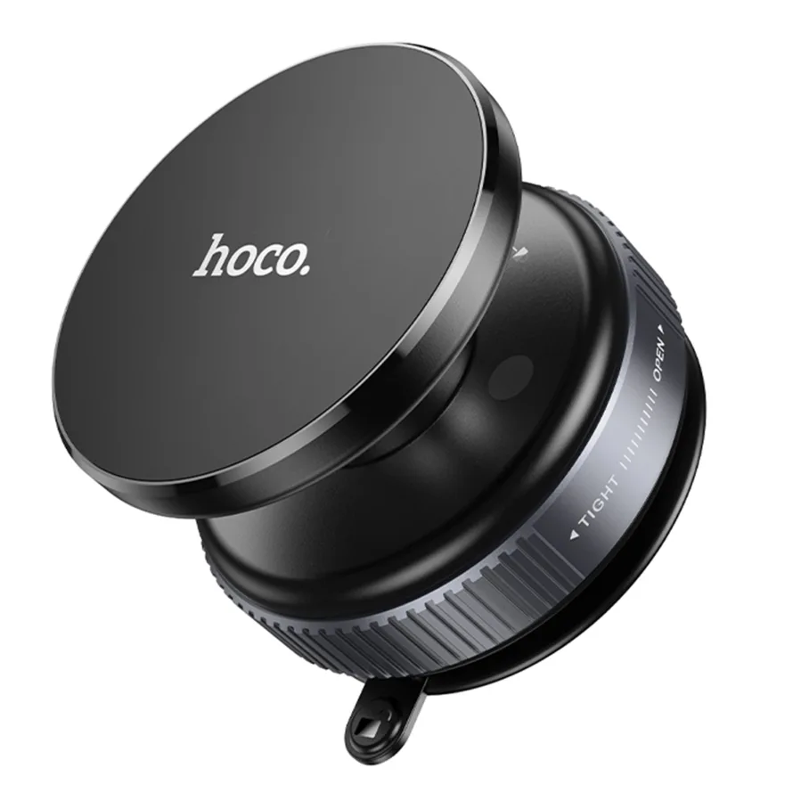 Автодержатель Hoco DCA62 Magnetic/Vacuum, цвет черный