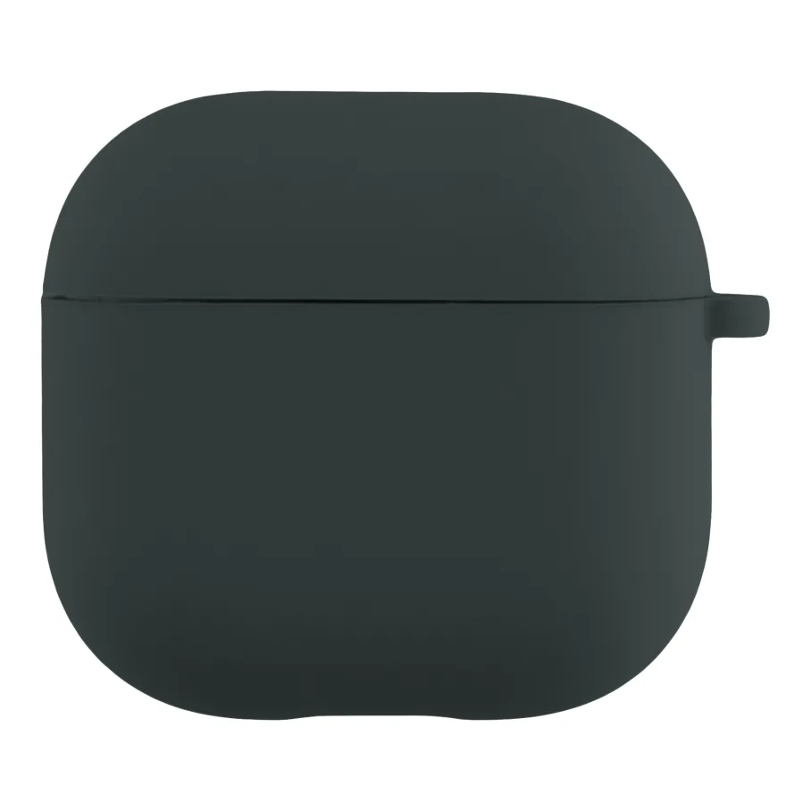 Футляр Silicone Case с микрофиброй для Samsung Buds FE/Buds 2/Buds 2 Pro/Buds Live, цвет атровиренс