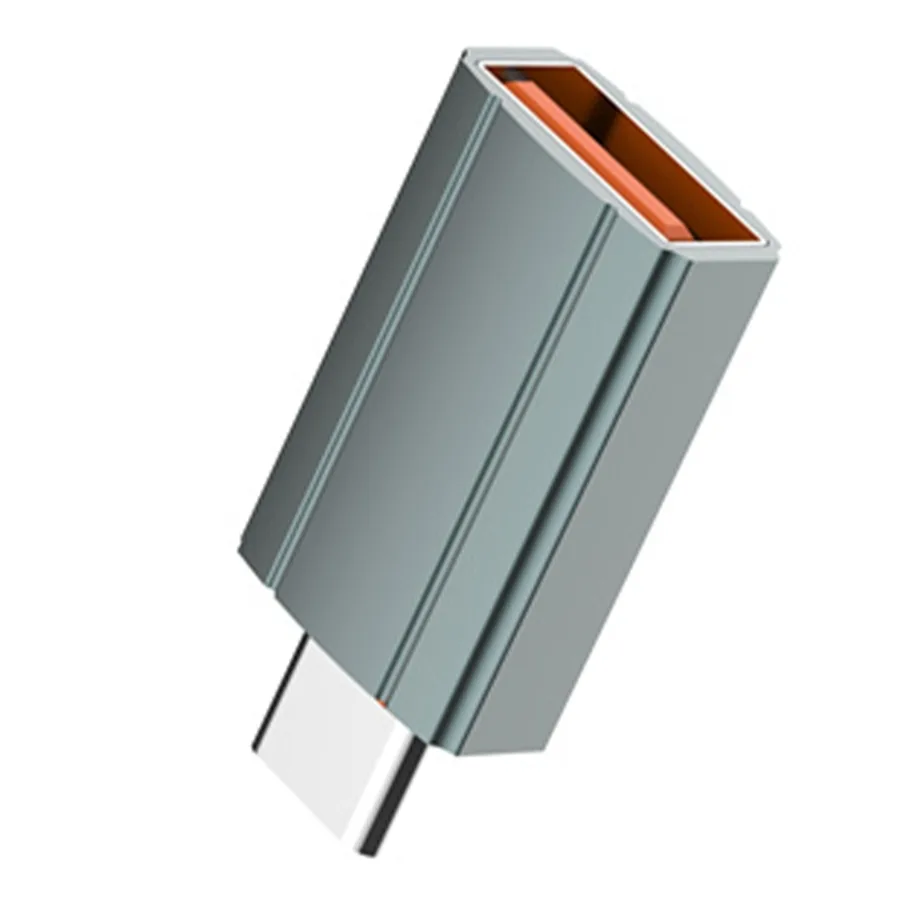 Переходник LDNIO LC140 Type-C to USB-A Adapter USB3.0, цвет серый