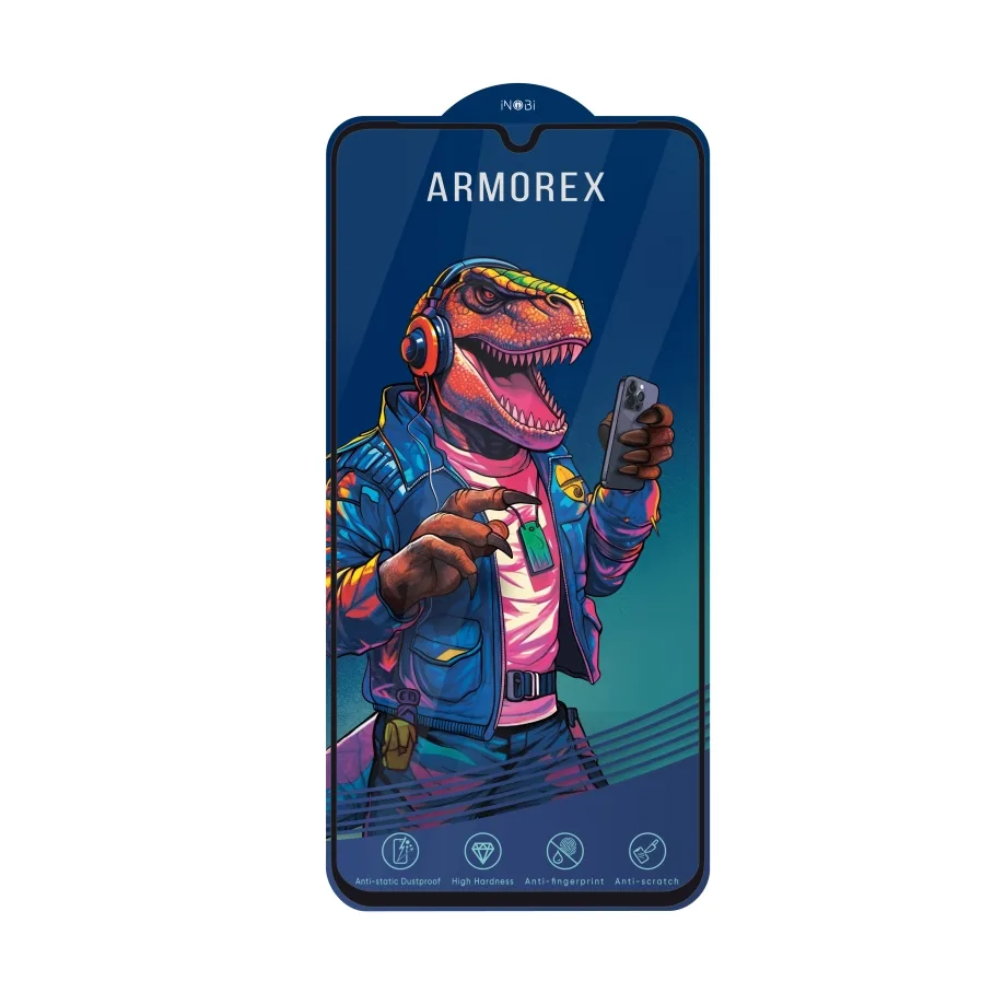 Защитное стекло ARMOREX 5D High-Alum AntiDust для Samsung A16/A26/A17, цвет черный