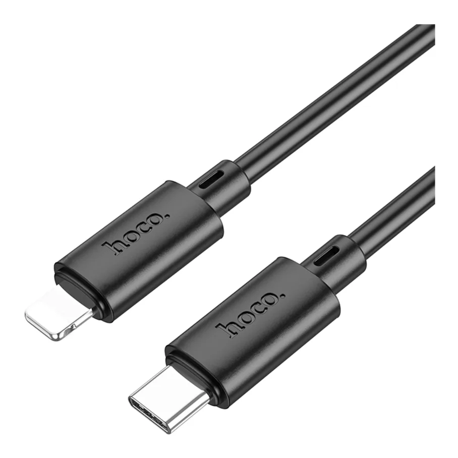 USB Hoco X88 Gratified PD27W, кабель Type-C to Lightning 2m, цвет черный