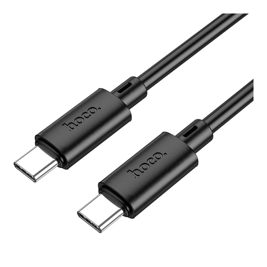 USB Hoco X88 Gratified 60W, кабель Type-C to Type-C 2м, цвет черный