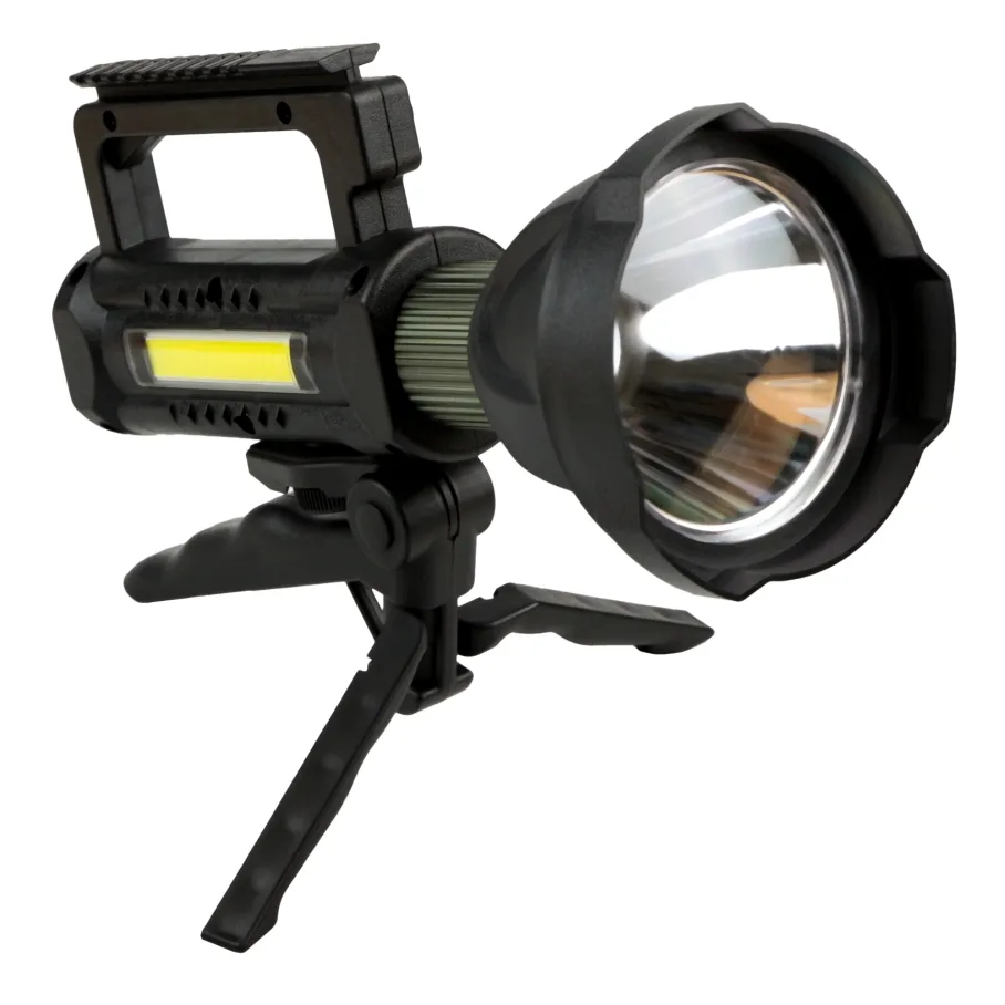 Поисковый LED Фонарь W592, цвет черный