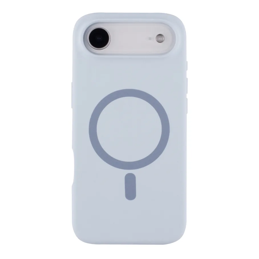 Чехол для iPhone 17 с MagSafe, цвет голубой