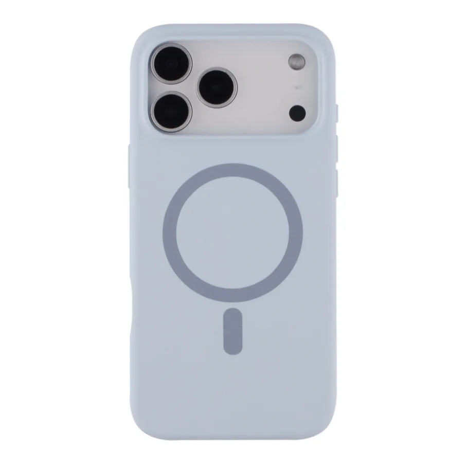 Чехол Glow Silicone Case with Magsafe для iPhone 17 Pro Blue