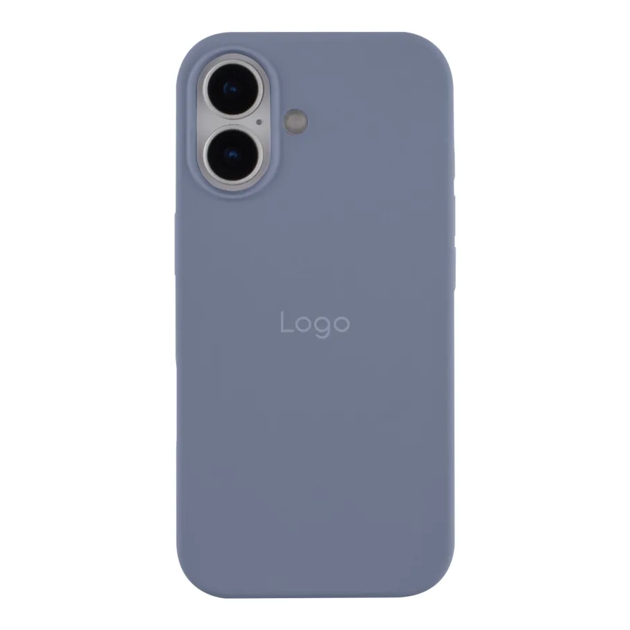 Чехол Silicone Case Full Size (AA) для iPhone 17 28.Lavender Grey