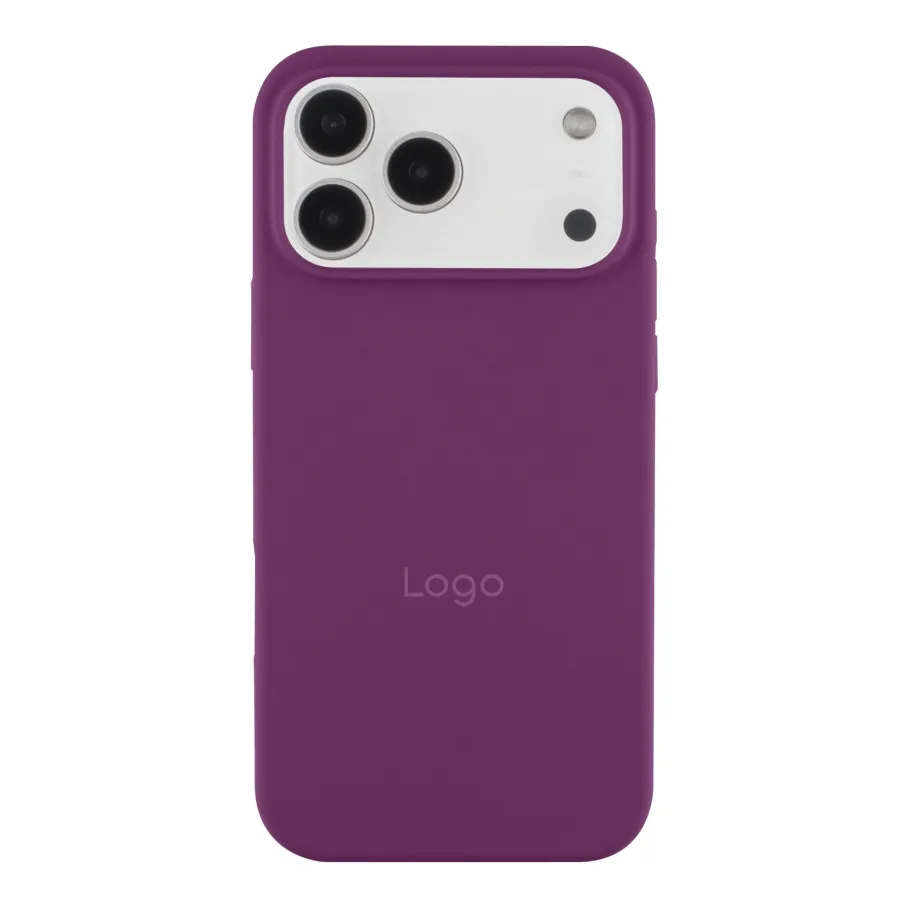 Чехол Silicone Case Full Size (AA) для iPhone 17 Pro 43.Grape
